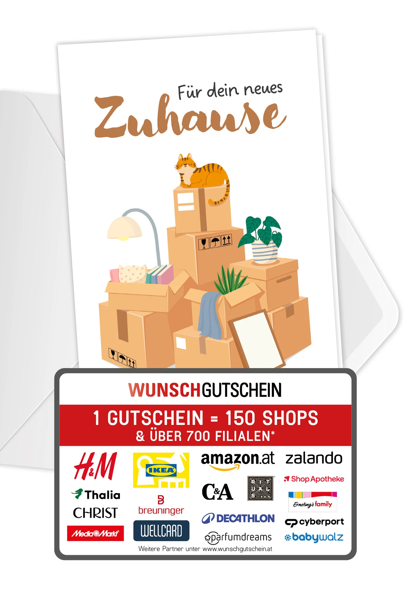 Für dein neues Zuhause - Kartonberg